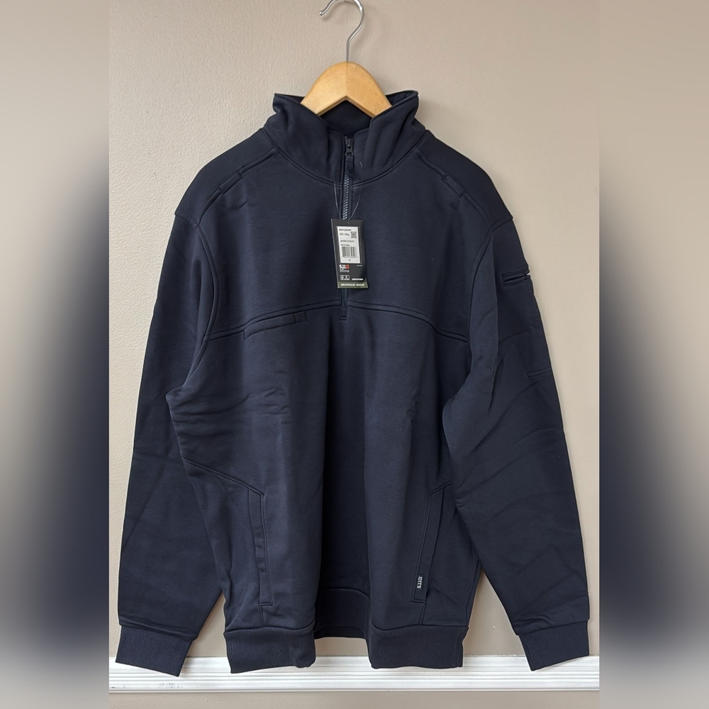 5.11 Tactical Men's Zip Up Sweater - Black